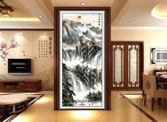 诸君用东坡玉堂观郭熙画诗韵题江山王君平远