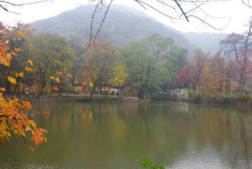 西淙山观雨