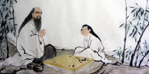 和宋永兄围棋青字韵因成五绝