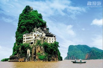 题绝岛山寺